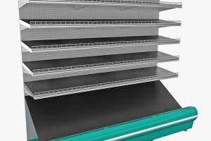 Các mẫu kệ siêu thị đơn trên thị trường