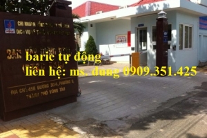 Barrier tự động dùng cho công trường xây dựng