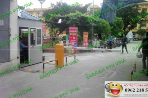 Lắp đặt thanh chắn barrier tự động cho bệnh viện