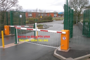 LẮP ĐẶT CỔNG ĐIỆN BARRIER TỰ ĐỘNG TẠI CỔNG NGÂN HÀNG