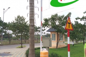 Thiết bị kiểm soát an ninh, barie chắn cổng